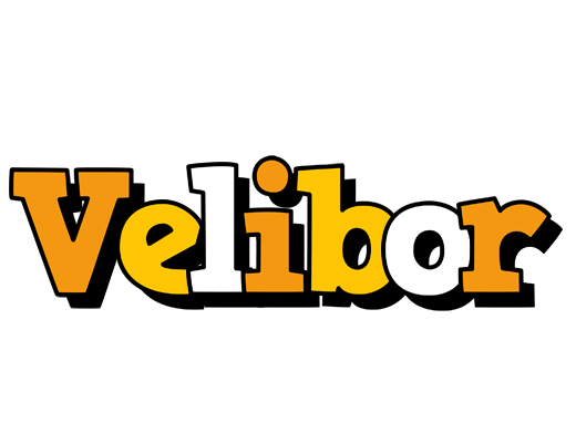 Velibor cartoon logo