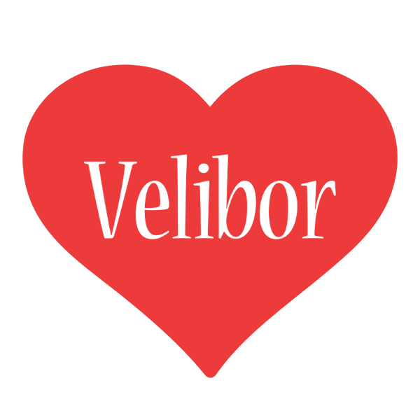 Velibor love logo