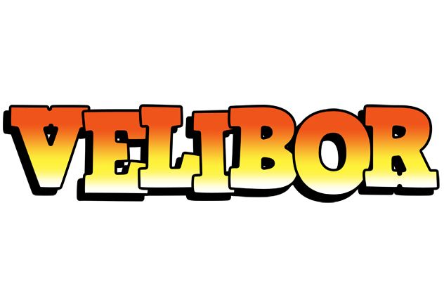 Velibor sunset logo