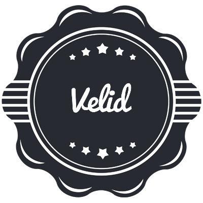 Velid badge logo