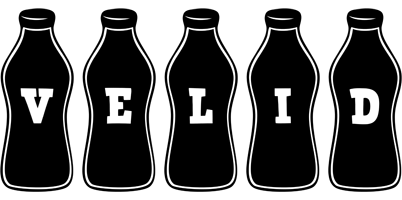 Velid bottle logo