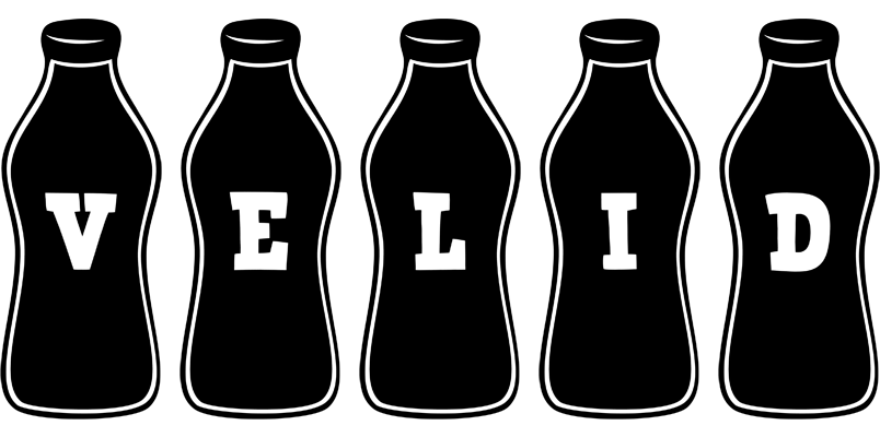 Velid bottle logo
