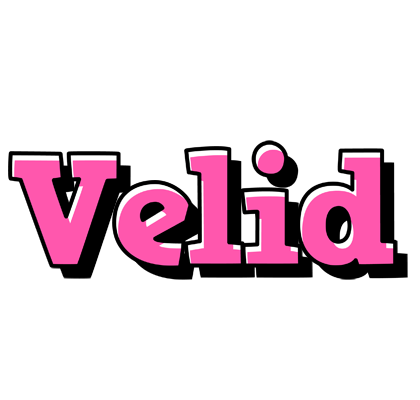 Velid girlish logo