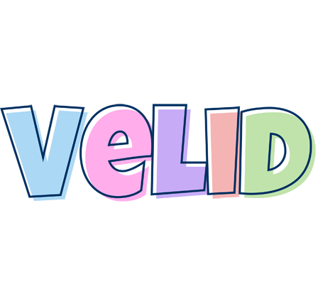 Velid pastel logo