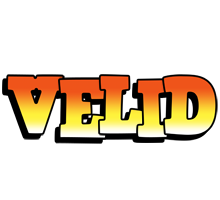 Velid sunset logo