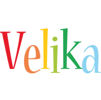 Velika birthday logo