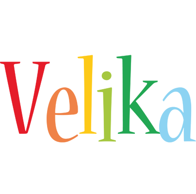 Velika birthday logo