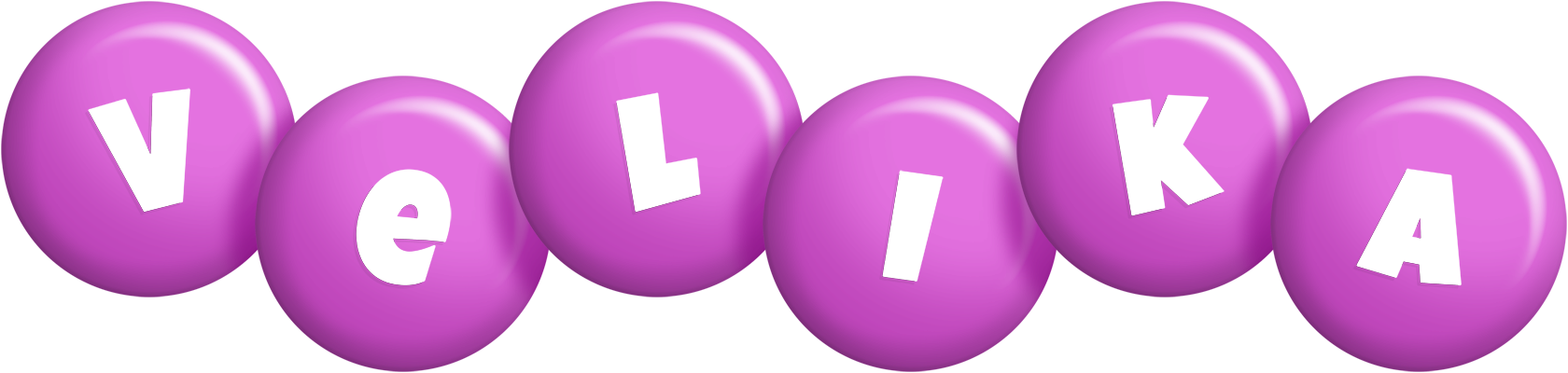 Velika candy-purple logo