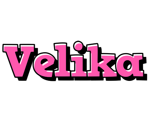 Velika girlish logo