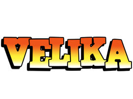 Velika sunset logo