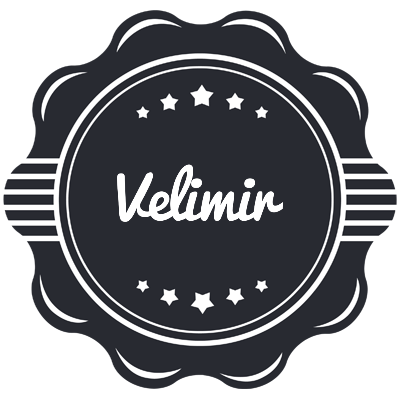 Velimir badge logo