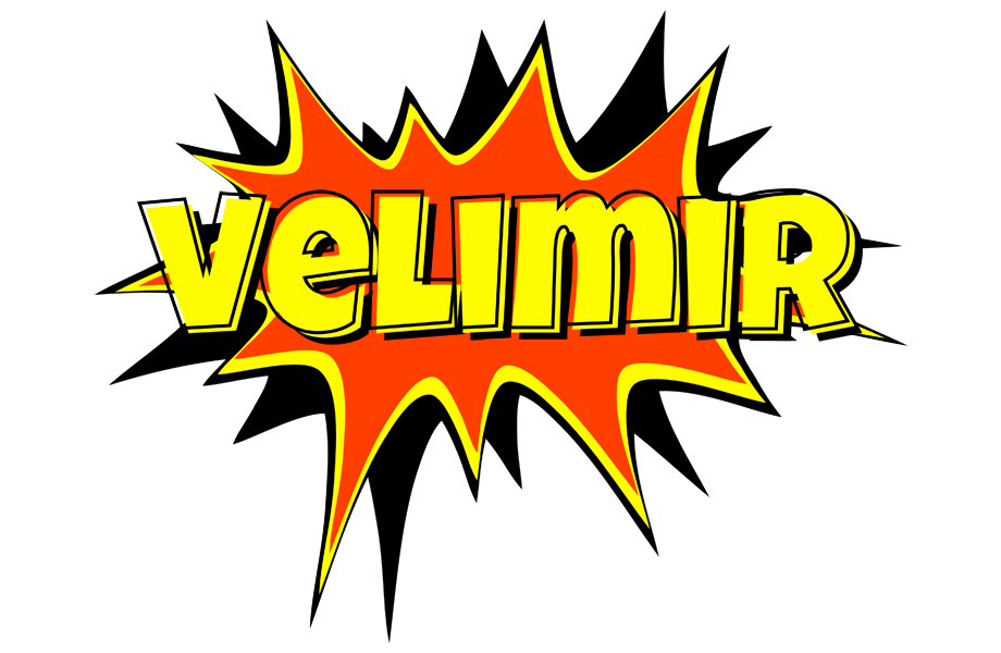 Velimir bazinga logo