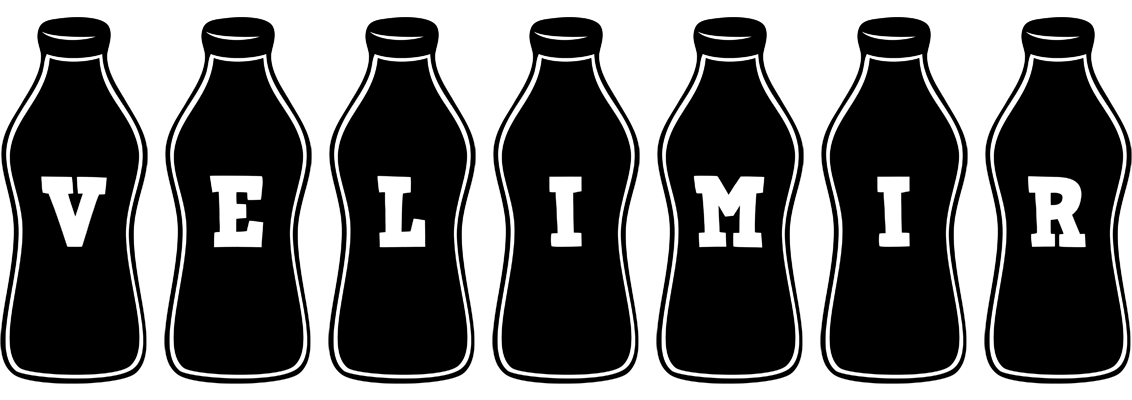 Velimir bottle logo