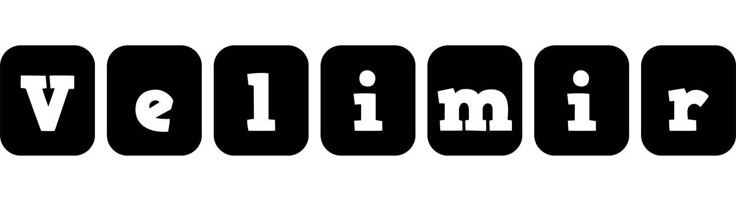 Velimir box logo