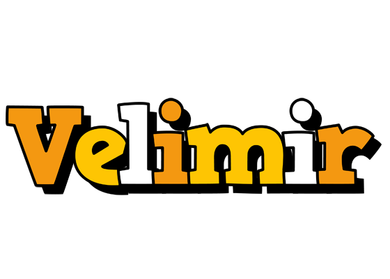 Velimir cartoon logo