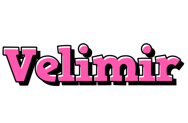 Velimir girlish logo