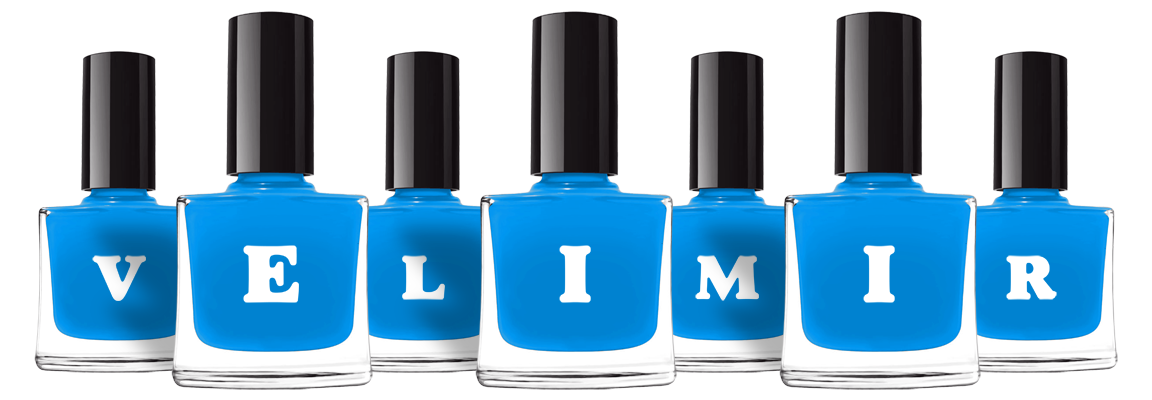 Velimir glossy logo