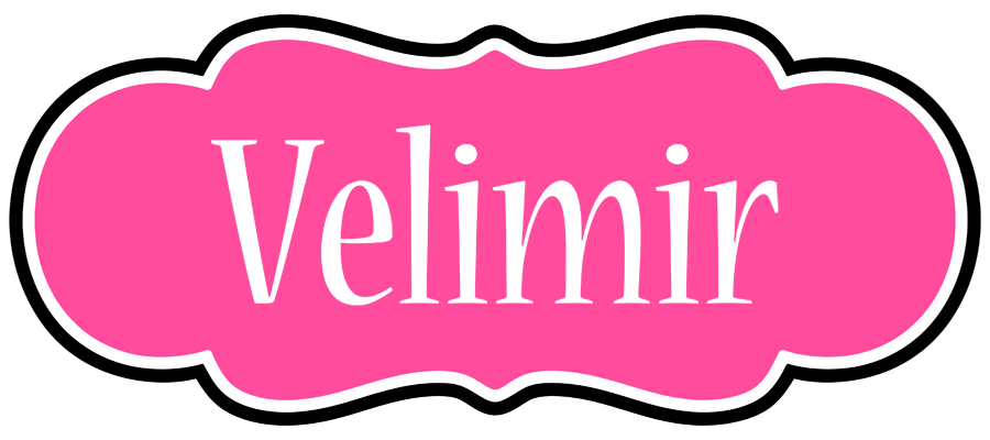 Velimir invitation logo