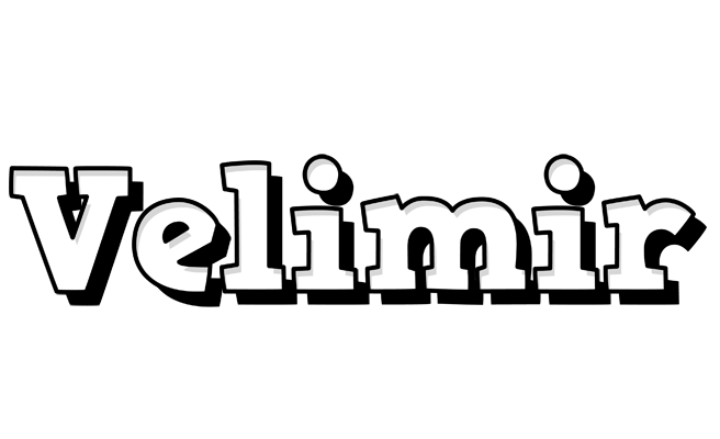 Velimir snowing logo