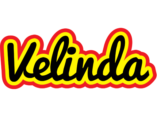 Velinda flaming logo