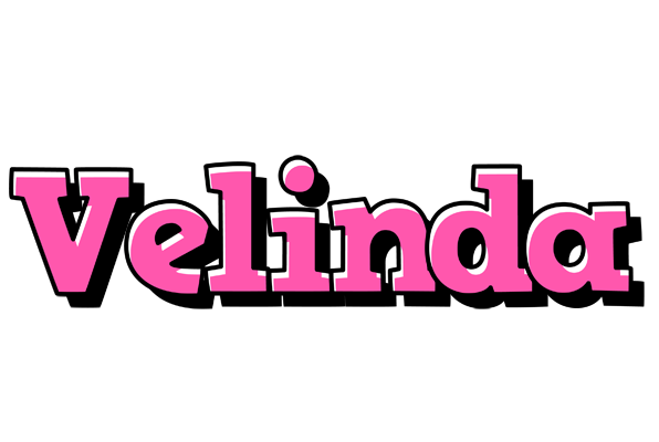 Velinda girlish logo