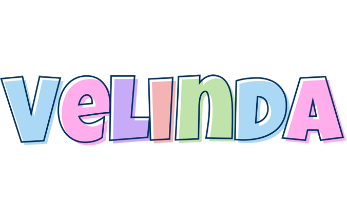 Velinda pastel logo