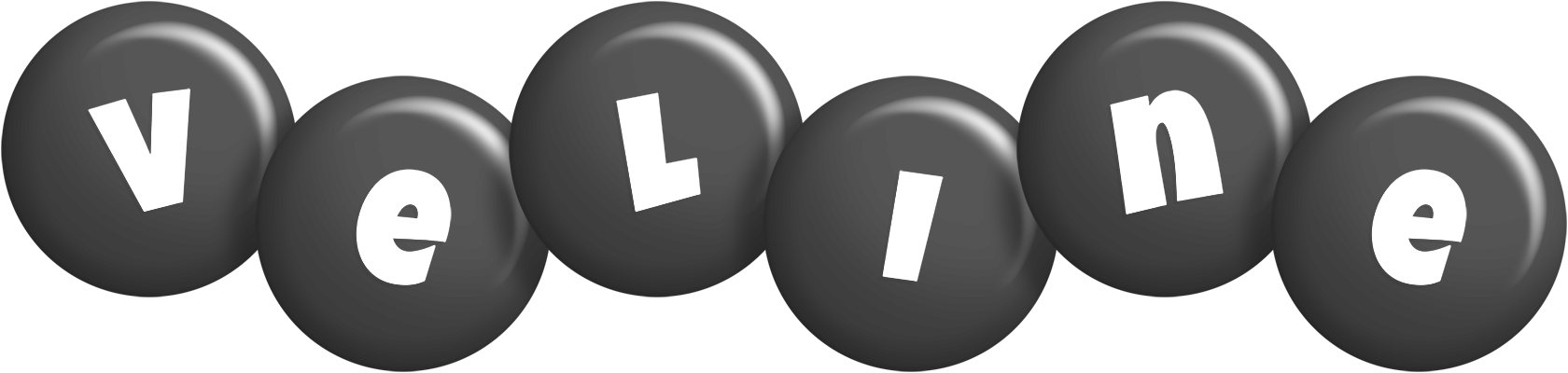 Veline candy-black logo
