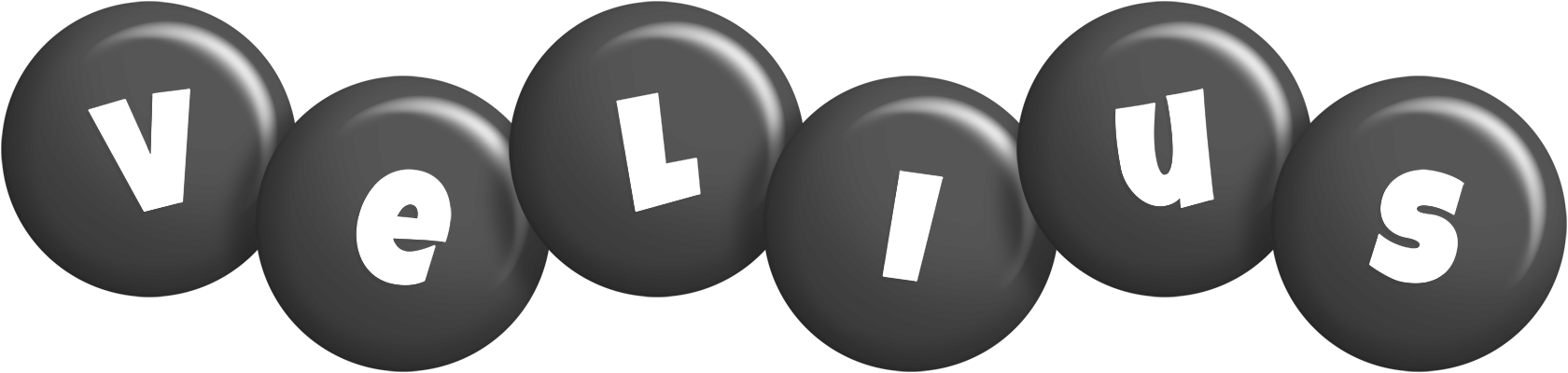 Velius candy-black logo