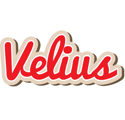 Velius chocolate logo
