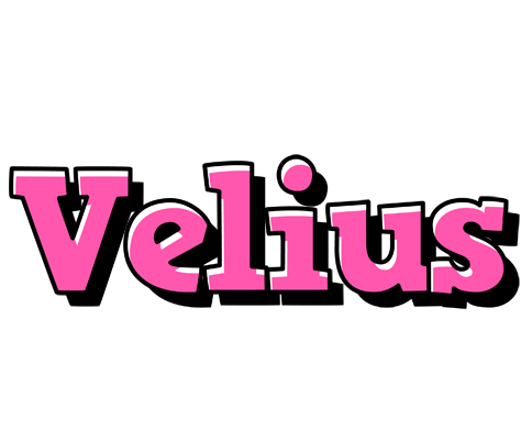Velius girlish logo