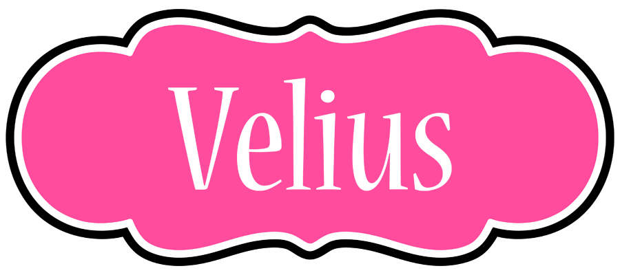 Velius invitation logo