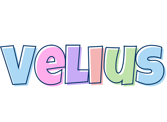 Velius pastel logo