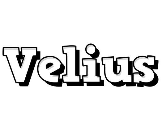 Velius snowing logo