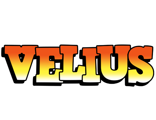 Velius sunset logo