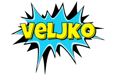 Veljko amazing logo