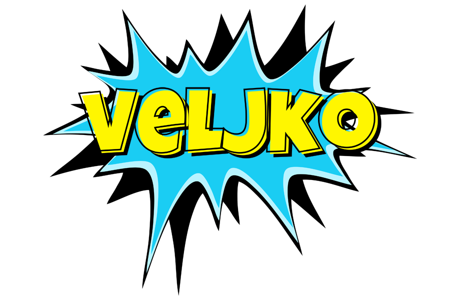 Veljko amazing logo