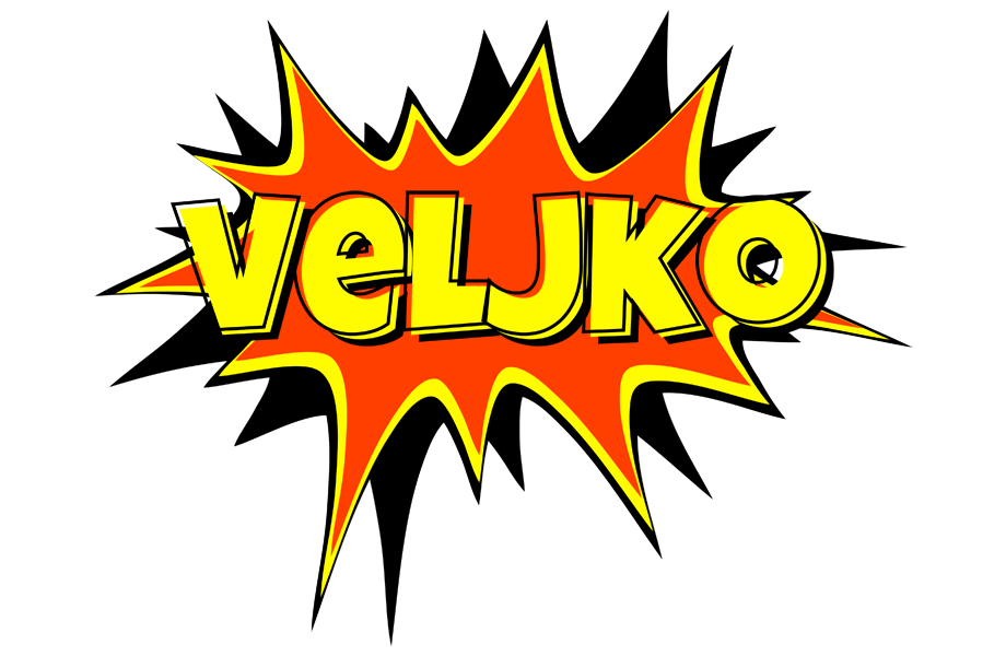 Veljko bazinga logo
