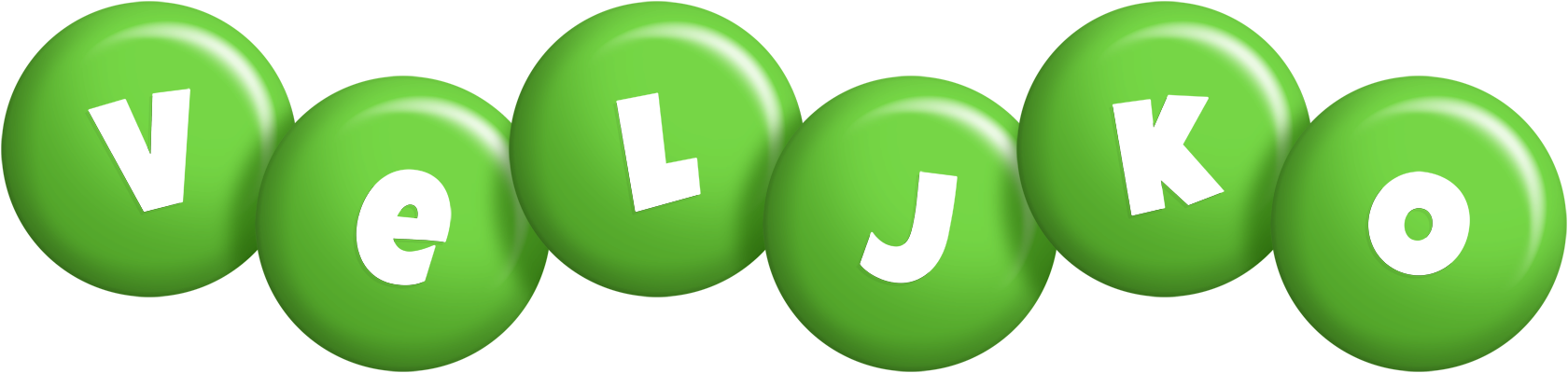 Veljko candy-green logo