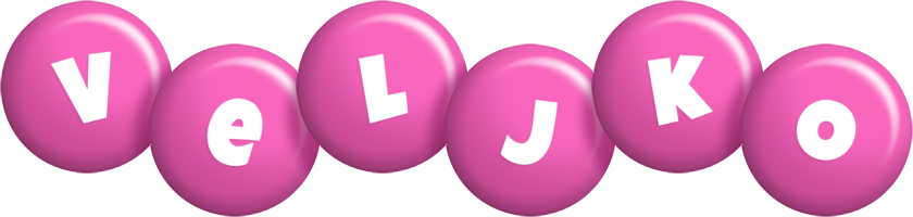 Veljko candy-pink logo