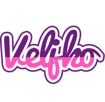 Veljko cheerful logo