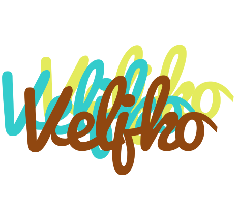 Veljko cupcake logo