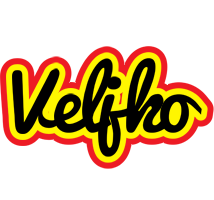 Veljko flaming logo