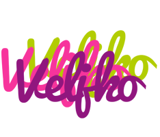 Veljko flowers logo