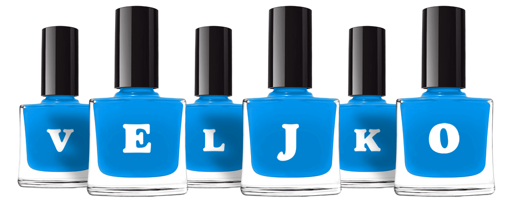 Veljko glossy logo