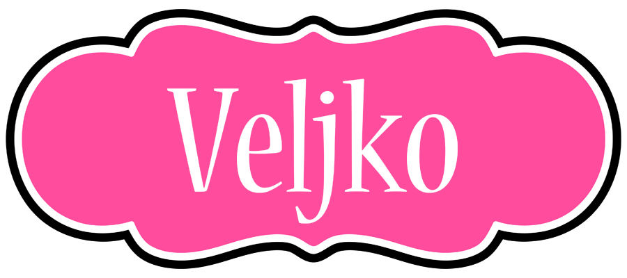Veljko invitation logo