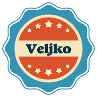 Veljko labels logo