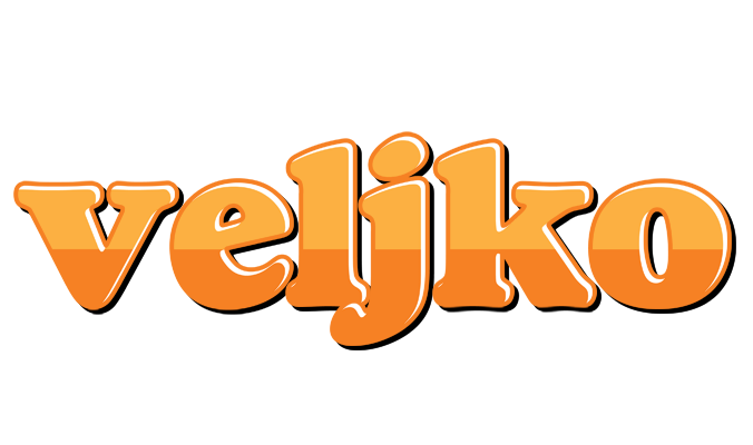 Veljko orange logo