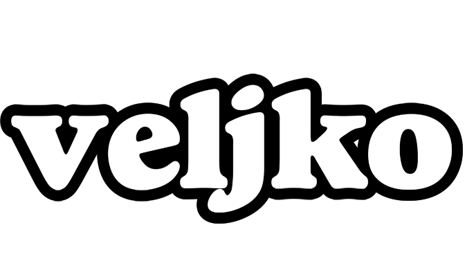 Veljko panda logo