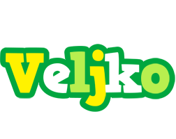 Veljko soccer logo