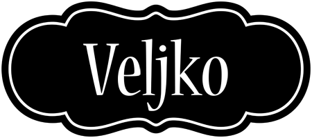 Veljko welcome logo